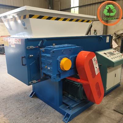 quality Rác thải dệt may nhựa cứng túi dệt gỗ cao su Shredder trục đơn để chế biến factory